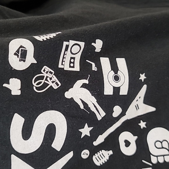 AXS Denver area black tee size large music concert mountains - Picture 4 of 10